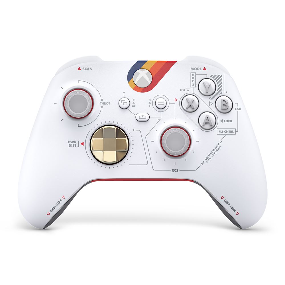 Manette Xbox sans fil Edition Limitée Starfield Blanc