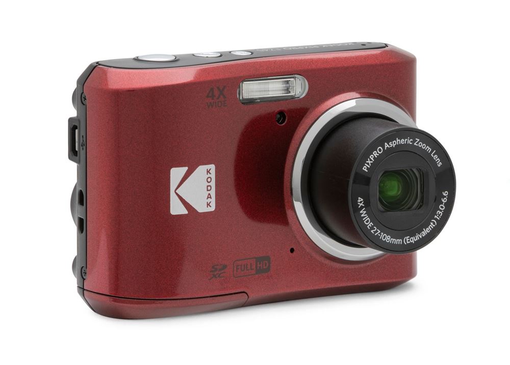 Appareil Photo Konica EFP3 Rouge - Compact 35mm - Objectif 36mm - Flash Intégré