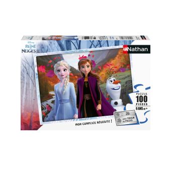 Trefl-pour Les Enfants à partir de 3 Ans Puzzle, 34381, Le Monde Incroyable  La Reine des neiges Disney Frozen 2