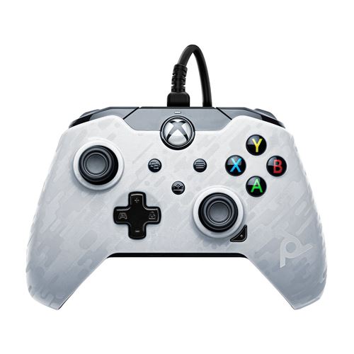 PDP Gaming - Spelpad - met bekabeling - spookwit - voor PC, Microsoft Xbox One, Microsoft Xbox Series S, Microsoft Xbox Series X