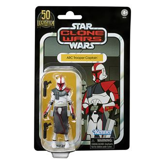 Figurine Star Wars Vintage ARC Trooper Captain Exclusivité Fnac