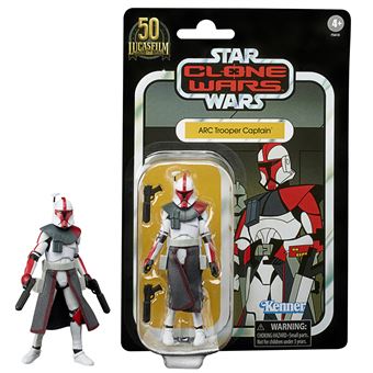 Figurine Star Wars Vintage ARC Trooper Captain Exclusivité Fnac