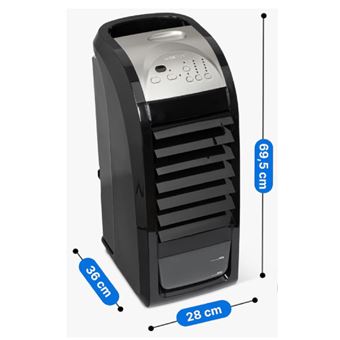 Rafraîchisseur d’air 3 en 1 Clatronic LK3742 70 W Noir