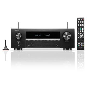 Denon AVR-X1700H DAB - AV-netwerkontvanger - 8K - HDR - 7.2 kanaals - 7 x 80 Watt - zwart - 1