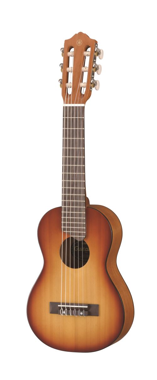 Guitalélé Ukulele 6 Cordes Yamaha Gl1 Tobacco Brown Sunburst avec Housse