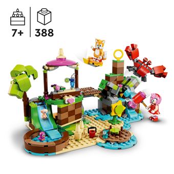 LEGO® Sonic 76992 L'île de sauvetage des animaux d'Amy