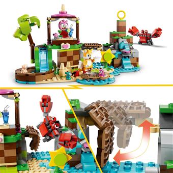 LEGO® Sonic 76992 L'île de sauvetage des animaux d'Amy