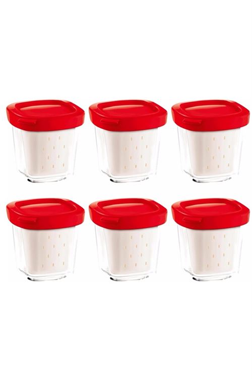 Pot Seb Xf100501 6 Pots Yaourt Pour Delices/Mult