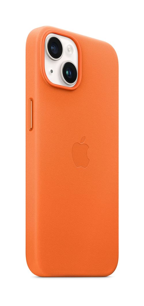 Coque silicone Apple MagSafe pour iPhone 12 mini : prix, avis,  caractéristiques - Orange