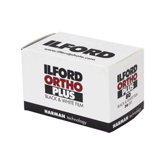 Film Ilford Ortho Plus 35mm 36 poses Noir et blanc