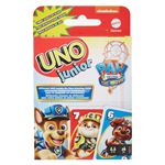 Jeu de cartes Mattel Uno Junior La Pat'Patrouille