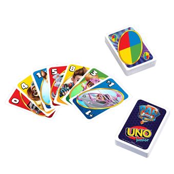 Jeu de cartes Mattel Uno Junior La Pat'Patrouille