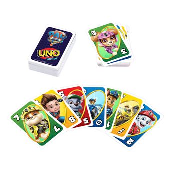 Jeu de cartes Mattel Uno Junior La Pat'Patrouille