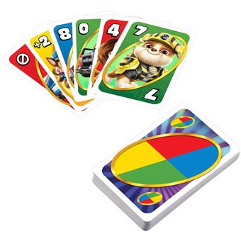 Jeu de cartes Mattel Uno Junior La Pat'Patrouille