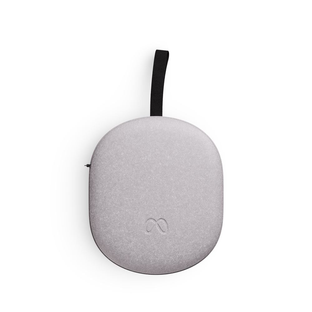 Etui de transport compact pour Meta Quest 3 et 3S Gris