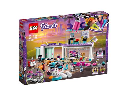 LEGO® Friends Heartlake 41351 L'atelier de customisation de kart