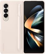 Coque fine avec rabat pour Samsung Galaxy Z Fold 4 Ivoire