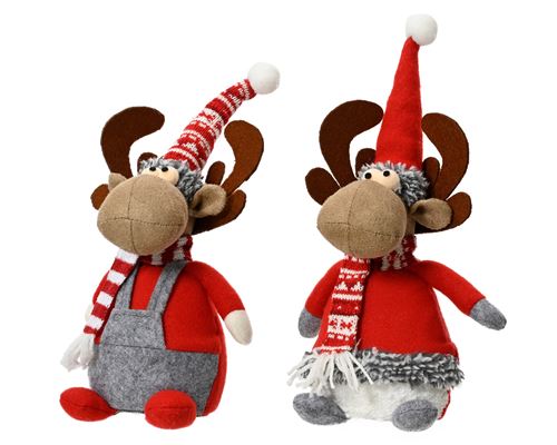Cerf polyester 2assstripe pattern hat-red hatetiquette Marketing:meilleur rapport qualite/prix