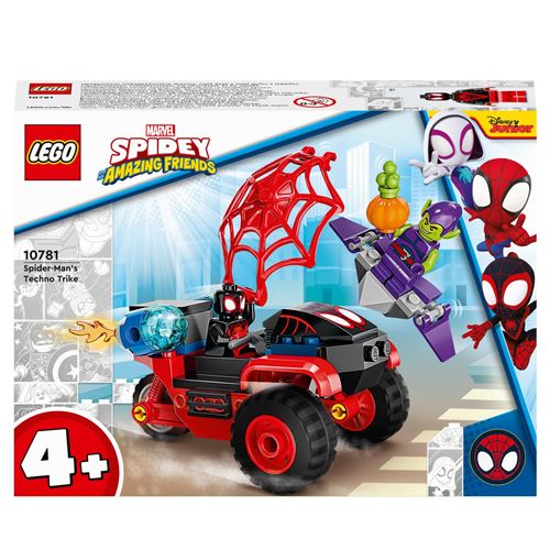 Lego Marvel Lego® Marvel 10781 Miles Morales Le Techno-Trike De Spider-Man