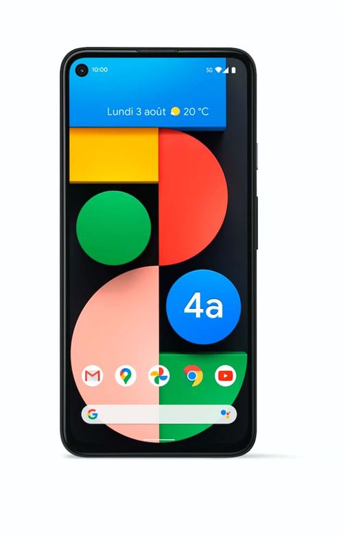 Smartphone Google Pixel 4a 5G 128 Go Simplement Noir
