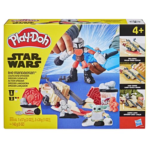 Pâte à modeler Play Doh Star Wars The Mandalorian Speeder catapulte - Play Doh