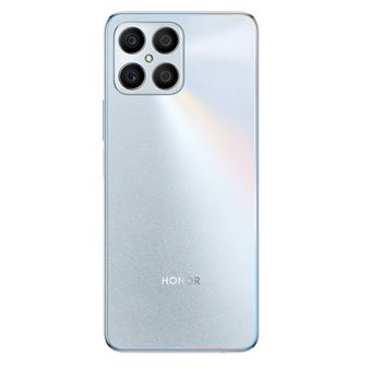 Smartphone Honor X8 6,7" 128 Go Double SIM Argent titane