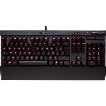 Clavier Gaming mécanique Corsair K70 Lux Cherry MX Noir - 1