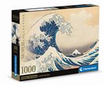 Puzzle Compact Clementoni The Great Wave Di Hokusa 1000 pièces