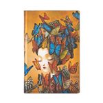 Agenda Flexis Paperblanks 2022 Madame Butterfly Esprit Lacombe Mini 9,5 × 14 cm