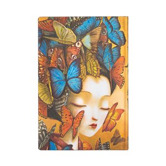 Agenda Flexis Paperblanks 2022 Madame Butterfly Esprit Lacombe Mini 9,5 × 14 cm