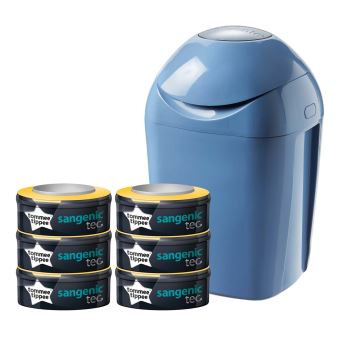 Poubelle à couche Sangenic TEC avec recharges