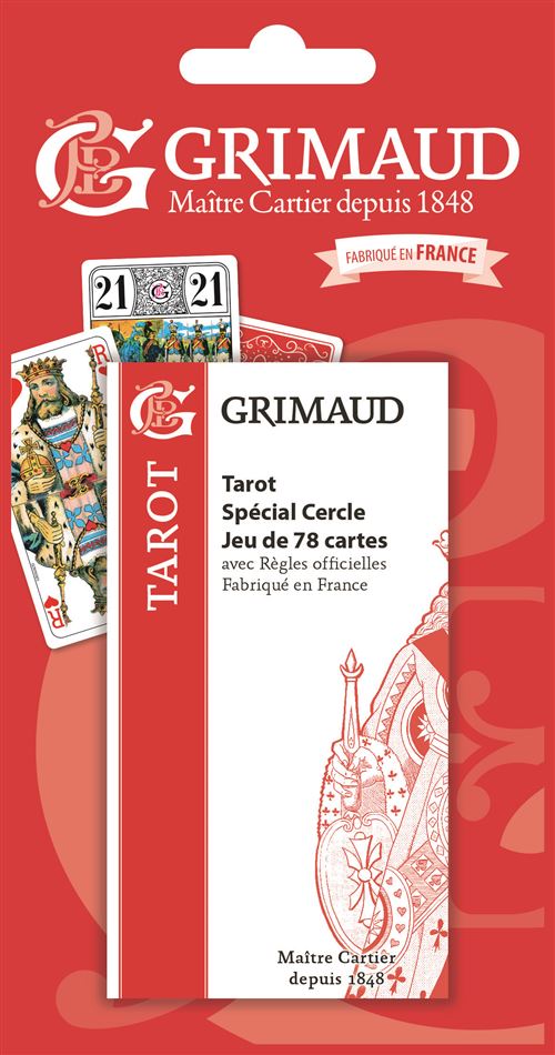 Jeu de cartes Grimaud Tarot 78 cartes