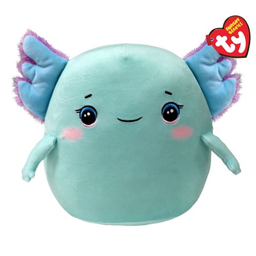 Ty Multicolore Peluche Squish A Boos Small Charlie L'axolotl