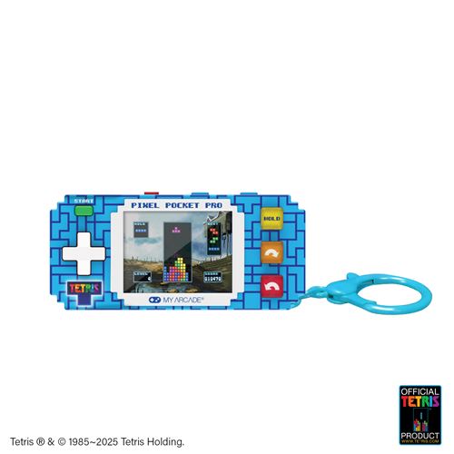 Système gaming portable Just For Games Pixel Pocket Pro Tetris