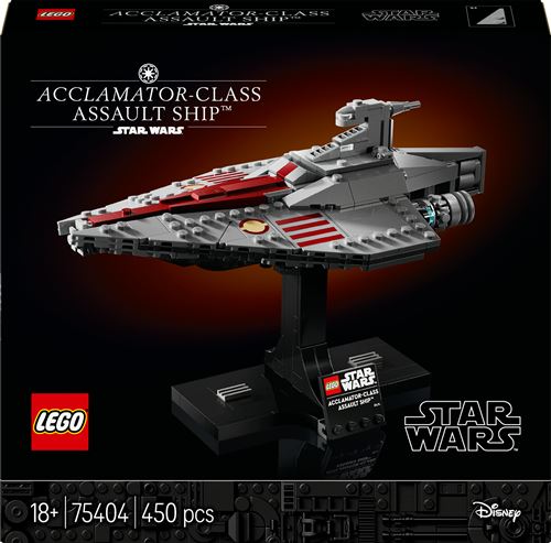 LEGO® Star Wars™ 75404 Le transport d’assaut de classe Acclamator - Lego Star Wars