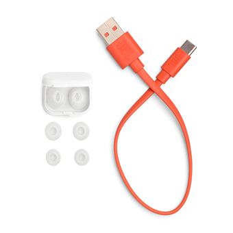 Ecouteurs sans fil JBL Tune Flex 2 Ghost Edition Bluetooth avec réduction active du bruit Blanc fantôme