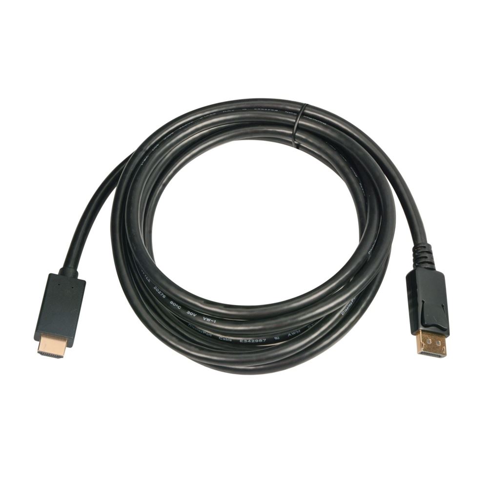 Adaptateur DisplayPort mâle vers HDMI femelle Temium 15 cm Noir - Fnac.ch -  Connectique Audio / Vidéo