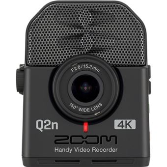 Enregistreur vidéo portable Zoom Q2n-4K Noir - Dictaphone
