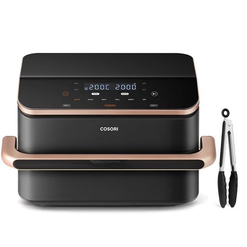 Friteuse Sans Huile Cosori Dual Blaze Twinfry Chef Edition 2 800 W Noir
