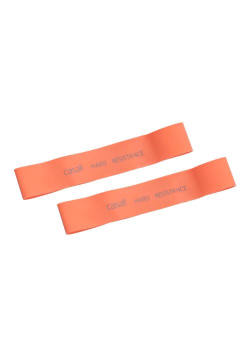 Bande de caoutchouc dur Casall 2 pièces Orange