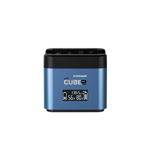 Chargeur Double Hahnel Procube2 Pour Batterie Panasonic Dmw-Blc12, Blf19, Blj31 Et Blk22