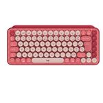 Clavier sans fil mécanique Logitech POP Keys Heartbreaker Rose