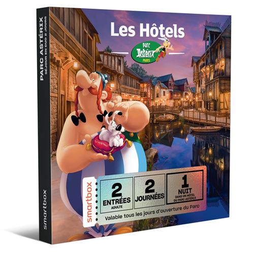 Coffret cadeau SmartBox Parc Astérix séjour en duo