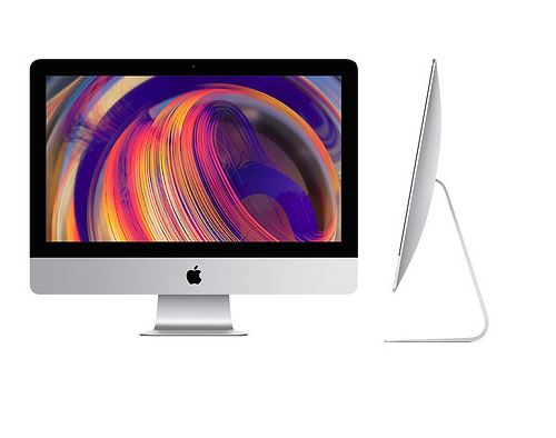 iMac Apple 21,5 Ecran Retina 4K 1To 8Go RAM Intel Core i3 Quadricœur 3,6GHz Radeon Pro 555X MRT32FN 2019