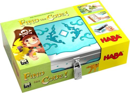 Haba Jeu De Société Find The Code ! Ile Des Pirates