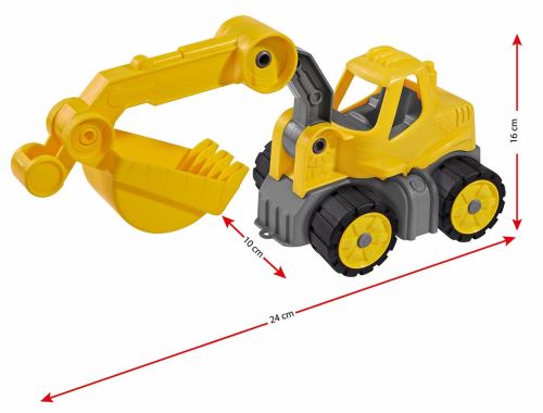 Mini pelleteuse BIG Power Worker Jaune