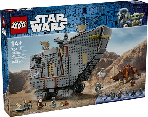 LEGO® Star Wars™ 75453 Le Sandcrawler™ d'Offworld et le Mudhorn