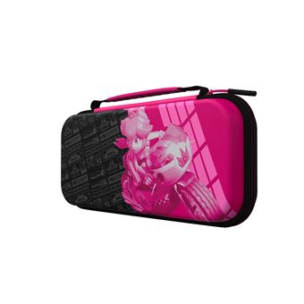 Etui de voyage Pdp Plus Glow Peach Grand Prix pour Nintendo Switch Nintendo Switch Lite et Nintendo Switch Modèle OLED