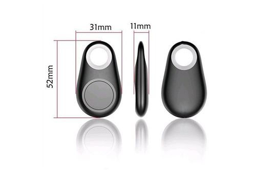 Mini traceur gps pour smartphone samsung, huawei, sony, etc bluetooth porte- clefs chat chien tracker (noir) - Accessoire pour téléphone mobile - Achat  & prix