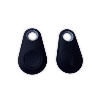 Mini traceur gps pour smartphone samsung, huawei, sony, etc bluetooth porte-clefs  chat chien tracker (noir) - Accessoire pour téléphone mobile - Achat & prix